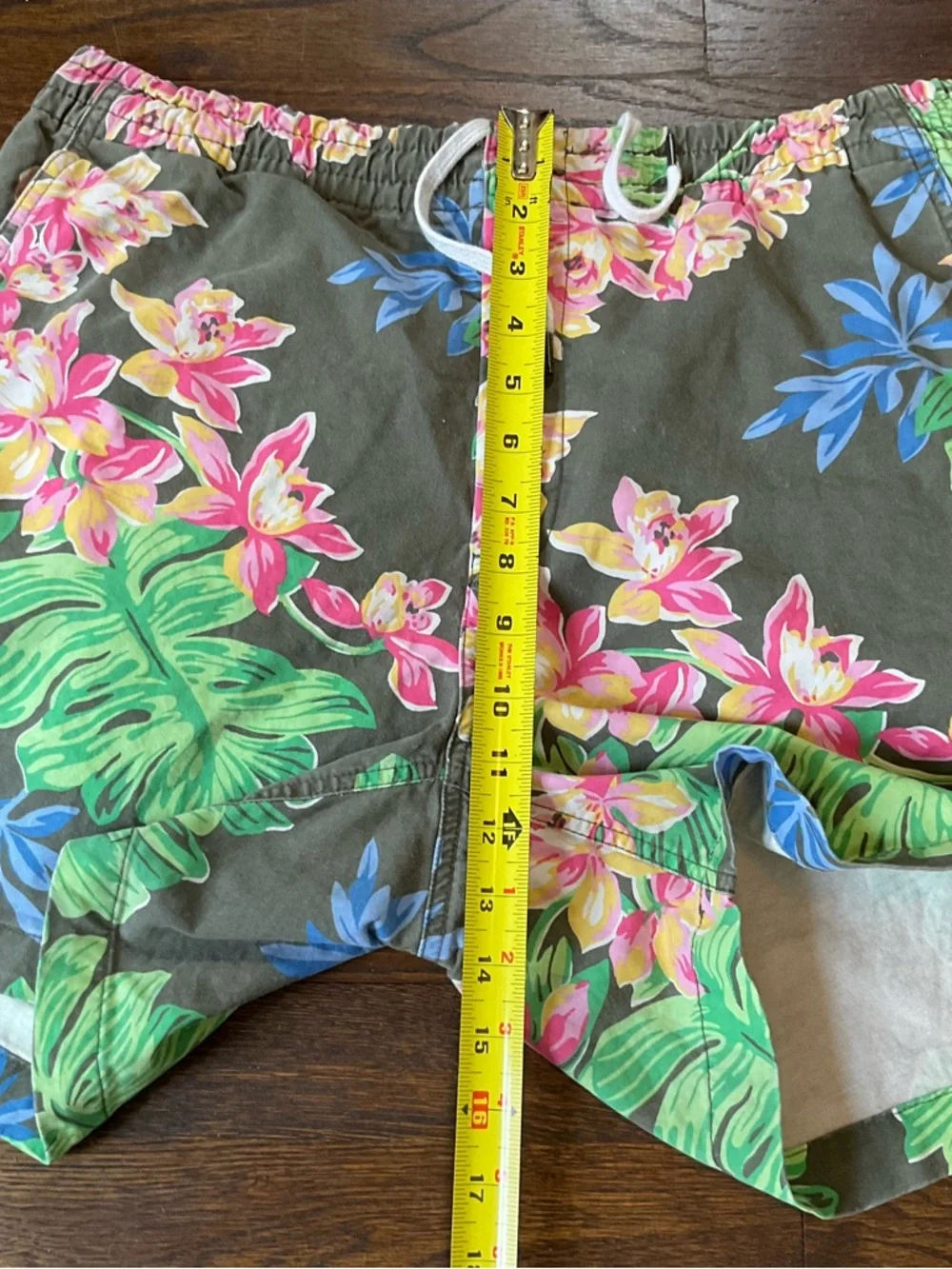 Polo Ralph Lauren Tropical Floral Swim Trunk Shorts Men’s 36 Palm Beach Resort